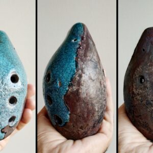 Ocarina de gres (rakú)