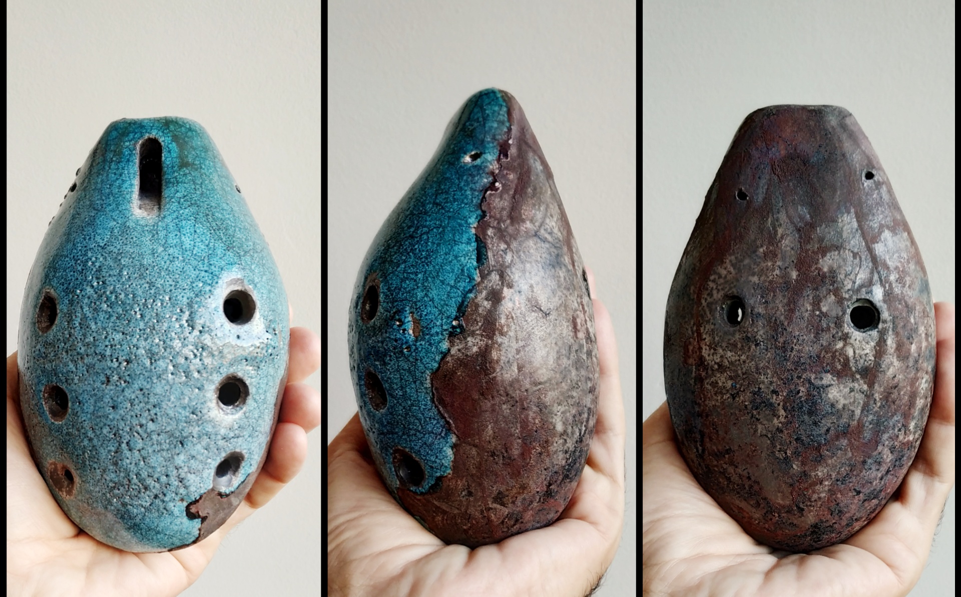 Ocarina de gres / rakú